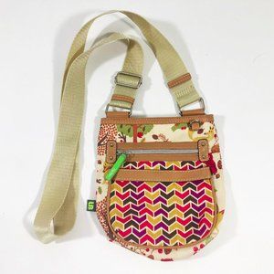 EUC Lily Bloom Fox and Owl Crossbody Messenger Bag